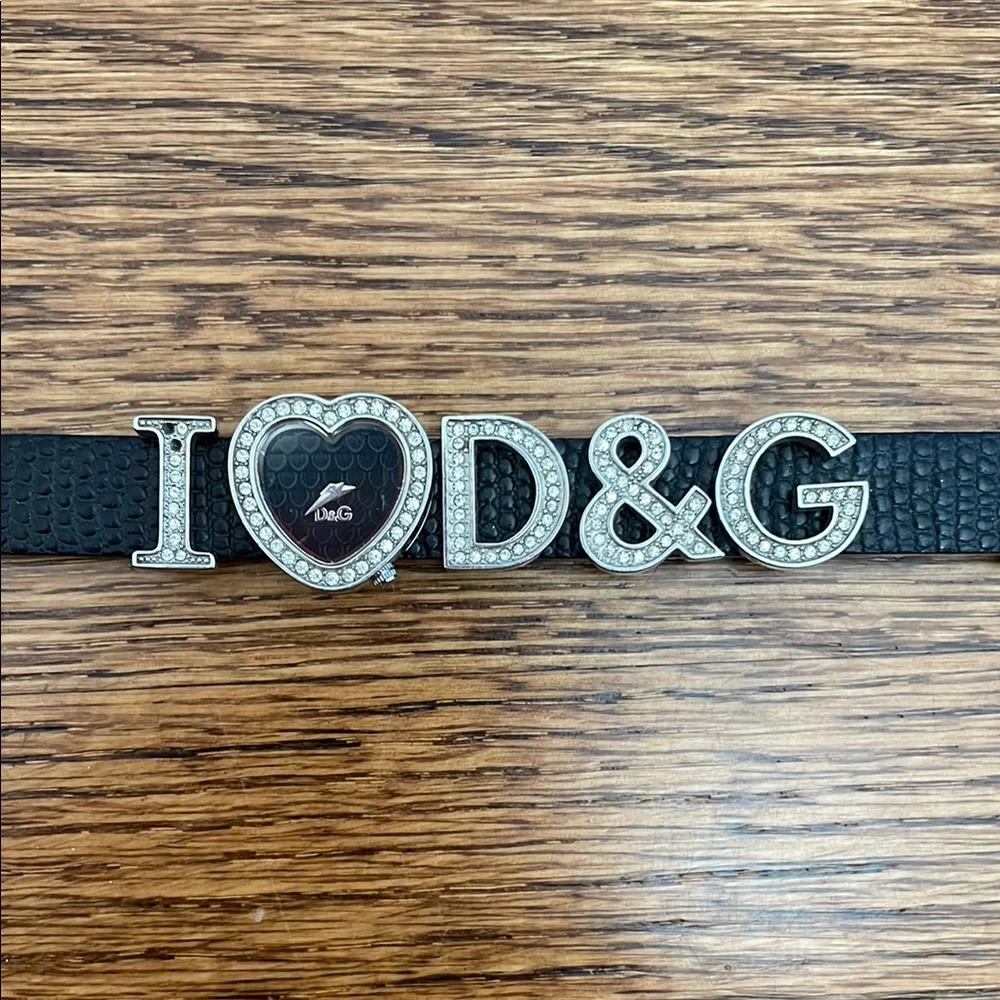 Dolce & Gabbana Black Leather Bracelet - Picture 3 of 4